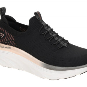 Skechers D?LUX WALKER 149366 BKRG schwarz - Sneakers f?r Damen