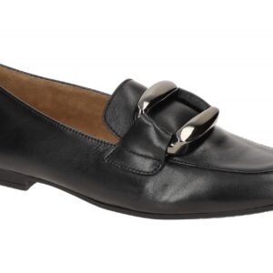 Gabor 45.215.27 schwarz - elegante Slipper f?r Damen
