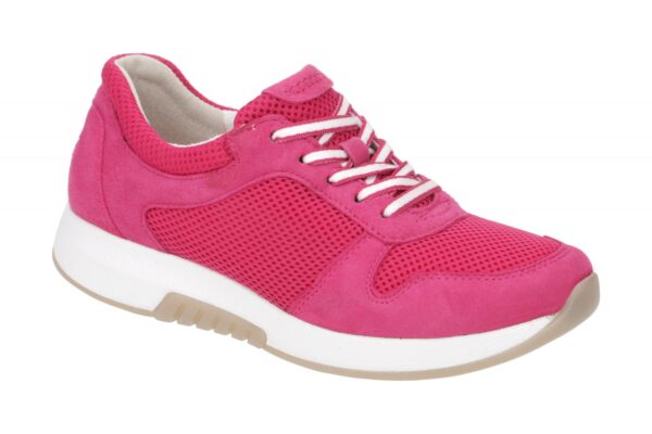 Gabor ROLLINGSOFT 66.946.38 pink - bequeme Halbschuhe f?r Damen