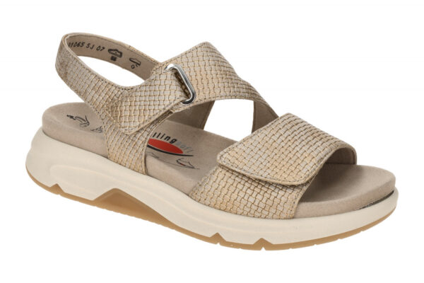 Gabor ROLLINGSOFT 66.885.63 beige - Sandalette f?r Damen