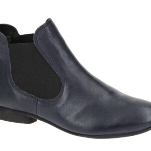 Think GUAD 3-000414-8110 dunkel-blau - elegante Stiefelette f?r Damen