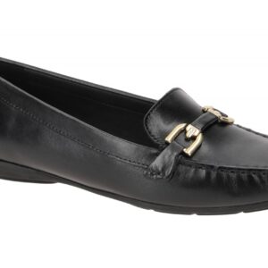 Geox ANNYTAH MOC D84BMA 00043C9997 schwarz - bequeme Slipper f?r Damen
