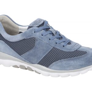 Gabor ROLLINGSOFT 66.966.26 hell-blau - bequeme Halbschuhe f?r Damen