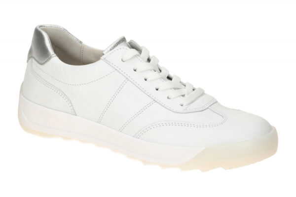 Gabor 63.481.21 wei? - sportliche Halbschuhe f?r Damen