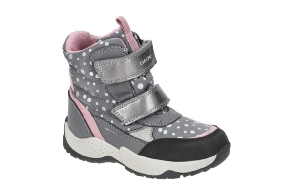 Geox SENTIERO GIRL ABX J26FVC 0MNNFC1325 dunkel-grau - Kinderschuhe M?dchen