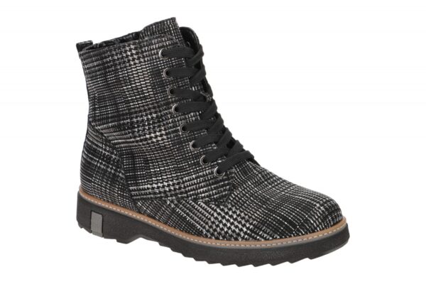 Waldl?ufer KITOMI 683801 135 001 schwarz - Winterstiefelette f?r Damen