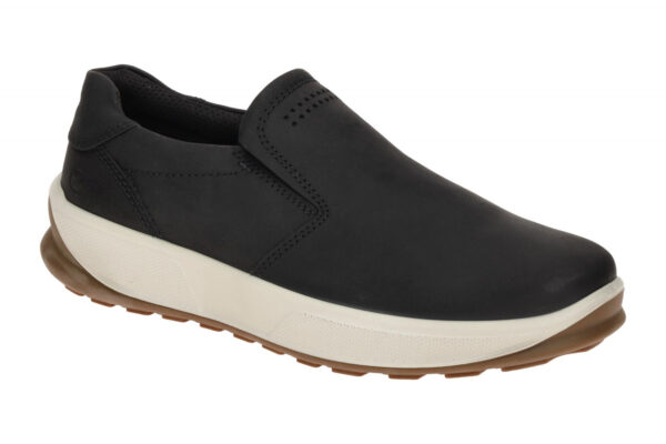 Ecco BYWAY 2.0 52282402001 schwarz - bequeme Slipper f?r Herren