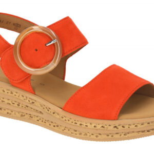Gabor 64.550.13 orange - Riemchen Sandale f?r Damen