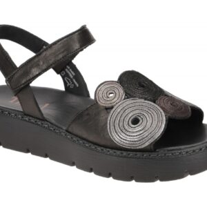 Think SING DAMEN 3-000376-0000 schwarz - Riemchen Sandale f?r Damen