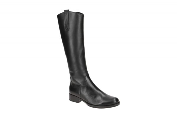 Gabor 91.608.27 schwarz - elegante Stiefel f?r Damen