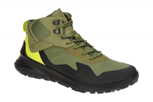 Ecco ULT 82432461225 gr?n - Mid Cut Sneakers f?r Herren
