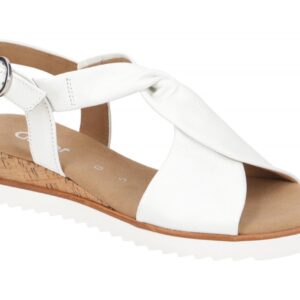 Gabor GENUA 62.751.50 wei? - Riemchen Sandale f?r Damen