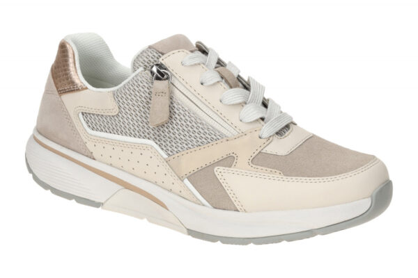 Gabor ROLLINGSOFT 66.878.33 beige - bequeme Halbschuhe f?r Damen