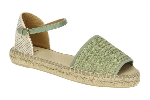 Geox LAMPEDUSA B D55V0B02MLM C3ZH6 hell-gr?n - Sandalette f?r Damen