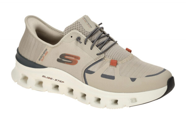 Skechers GLIDE STEP 232930 TPOR taupe - Sneakers f?r Herren
