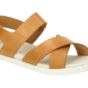 Ecco SAMARA 22010302021 hell-braun - Riemchen Sandale f?r Damen
