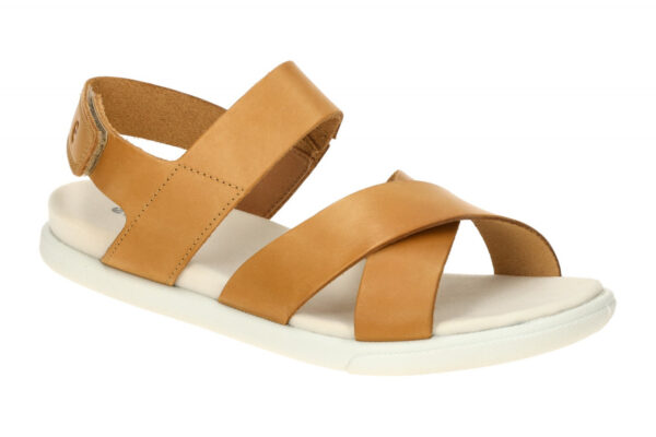 Ecco SAMARA 22010302021 hell-braun - Riemchen Sandale f?r Damen