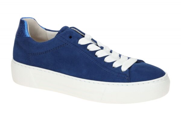 Gabor 66.460.36 blau - Sneakers f?r Damen
