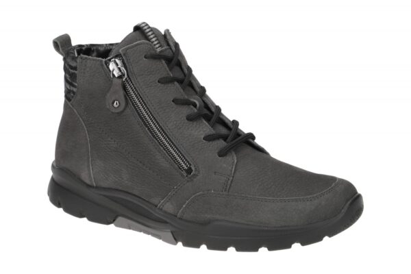 Waldl?ufer HARUKA 345802 200 696 dunkel-grau - Winterstiefelette f?r Damen