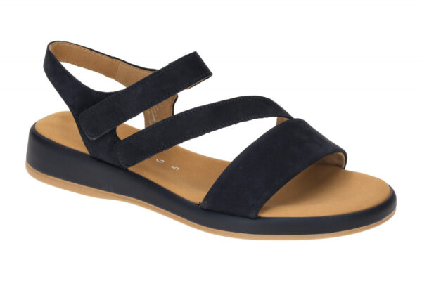 Gabor RHODOS 62.733.36 blau - Riemchen Sandale f?r Damen