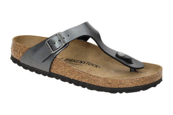 Birkenstock GIZEH BS 1021428 schwarz - Pantoletten f?r Damen