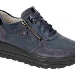 Waldl?ufer H 758001 402 200 dunkel-blau - bequeme Halbschuhe f?r Damen