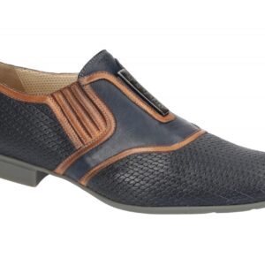 Bello BL308 navy dunkel-blau - elegante Slipper f?r Herren