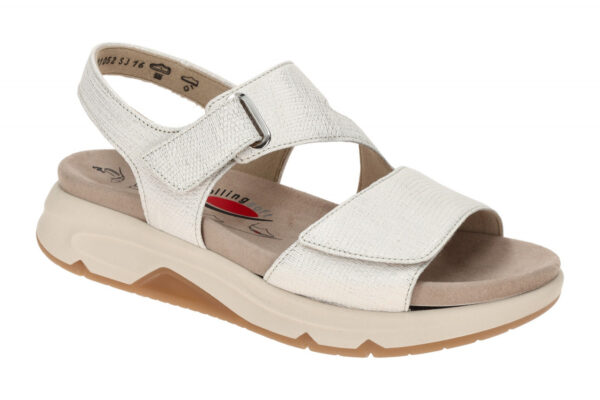 Gabor ROLLINGSOFT 66.885.80 wei? - Sandalette f?r Damen