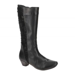 Think AIDA 3-000862-0000 schwarz - elegante Stiefel f?r Damen