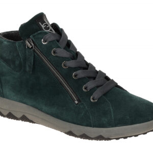 Waldl?ufer H 961801 195 072 dunkel-gr?n - Mid Cut Sneakers f?r Damen