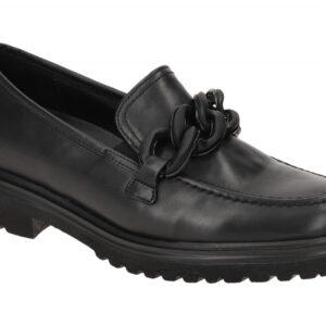 Gabor DAVOS 52.554.67 schwarz - elegante Slipper f?r Damen