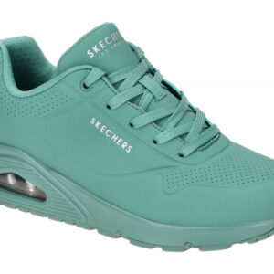 Skechers UNO 73690 TEAL t?rkis - sportliche Halbschuhe f?r Damen