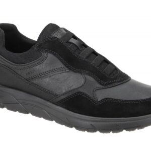 Geox PORTELLO U26E1B 0PT22C9999 schwarz - sportliche Slipper f?r Herren