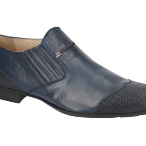 Bello BL306 navy blau - elegante Slipper f?r Herren