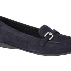 Geox ANNYTAH MOC D84BMA 00032C4007 dunkel-blau - bequeme Slipper f?r Damen