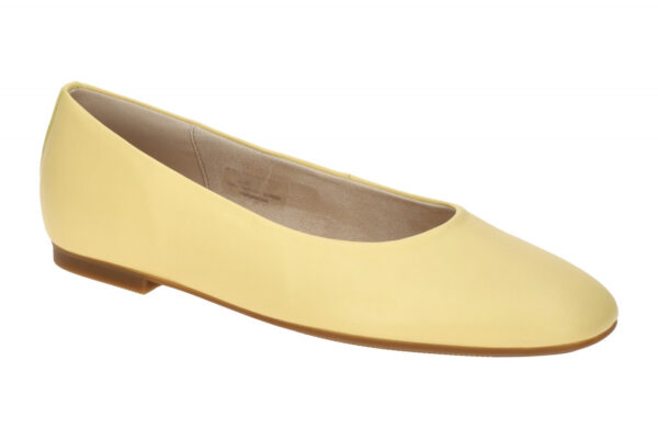 Gabor 64.140.23 gelb - Ballerina - Halbschuhe - Slipper f?r Damen