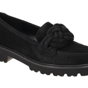 Gabor 55.246.17 schwarz - elegante Slipper f?r Damen