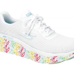 Skechers MAX CUSHIONING ELTIE 128557 WMLT wei? - Sportschuhe f?r Damen