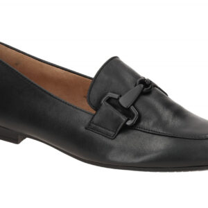 Gabor 65.211.27 schwarz - elegante Slipper f?r Damen