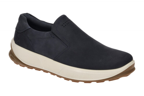 Ecco BYWAY 2.0 52282402038 dunkel-blau - bequeme Slipper f?r Herren