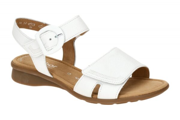 Gabor FLORENZ 66.062.50 wei? - Sandalette f?r Damen