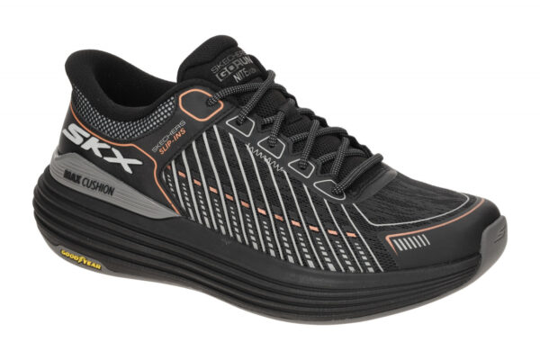 Skechers MAX CUSHIONING SUSPENSION 220936 BLK schwarz - Sneakers f?r Herren
