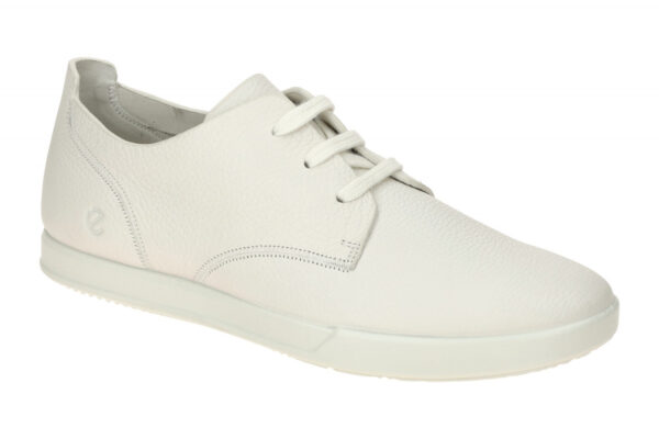 Ecco LEISURE 53880401007 wei? - bequeme Halbschuhe f?r Herren