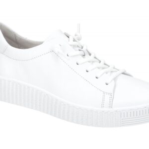 Gabor 63.331.21 wei? - sportliche Slipper f?r Damen
