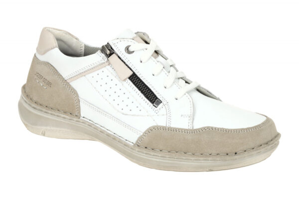 Josef Seibel NEW ANVERS 11 44911 TE930 001 wei? - bequeme Halbschuhe f?r Herren