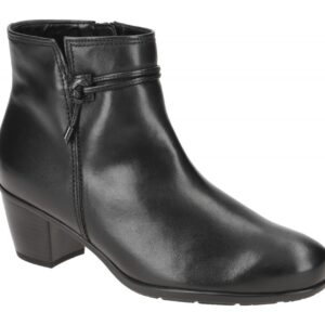 Gabor 55.522.27 schwarz - elegante Stiefelette f?r Damen