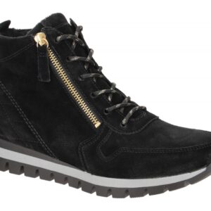 Gabor 96.455.47 schwarz - sportliche Stiefelette f?r Damen