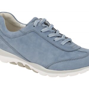 Gabor ROLLINGSOFT 46.965.26 hell-blau - sportliche Halbschuhe f?r Damen