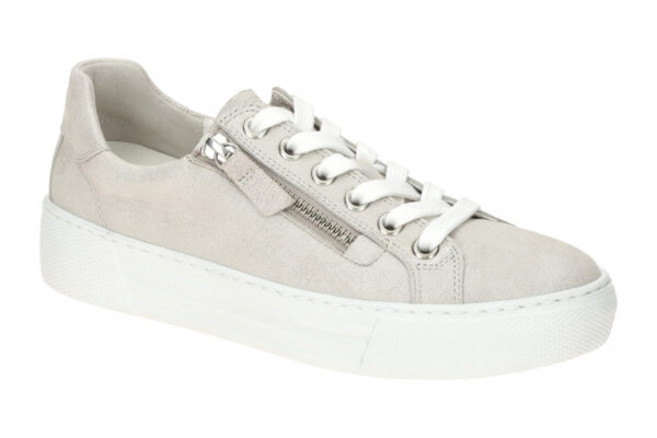 Gabor FLORENZ 66.465.11 hell-grau - sportliche Halbschuhe f?r Damen