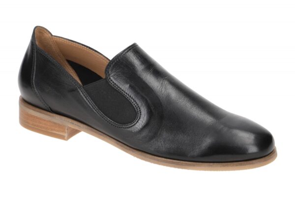 Everybody ABELIA 30504M2365 GL001 schwarz - elegante Slipper f?r Damen